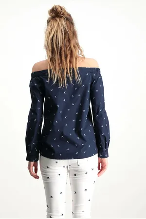 Garcia Marine bloes met print