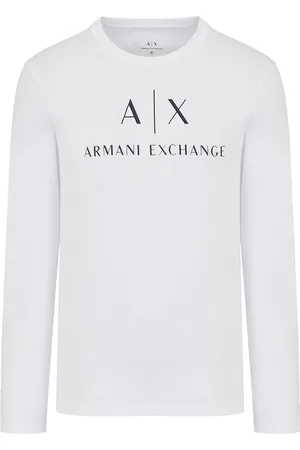 Armani Exchange T-Shirt Met Lange Mouwen Bedrukken