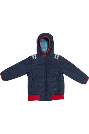 Ducksday Jas - winterjas - kinderen - omkeerbaar - unisex - Jack - 12 jaar - - waterdicht - twee kanten - 146/152