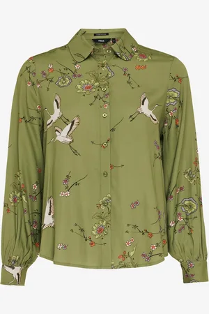 Mexx Blouse Met Print Groen Dames