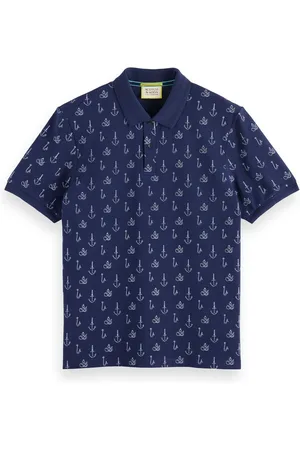 Scotch&Soda Mini Allover Print Polo Heren