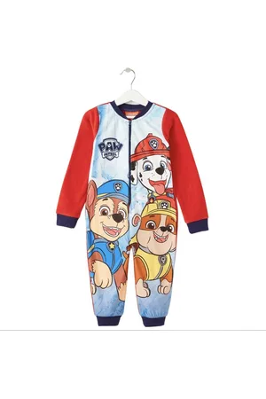 Nickelodeon Paw Patrol onesie - Chase - Marshall - Rubble - jumpsuit - fleece maat 116 - 6 jaar