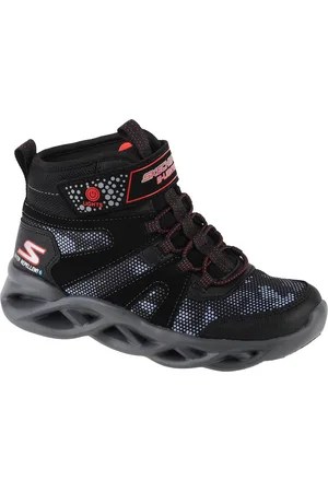 Skechers Twisted Brights - Zerrix 400145L-BKRD, voor een jongen, , Sneeuw laarzen,Laarzen, maat: 29