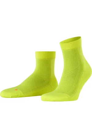 Falke Cool Kick anatomische pluche zool functioneel garen sokken Unisex geel
