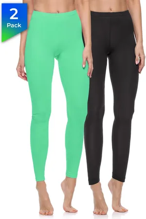 Merry Style Dames Leggings - Sport - Vrijetijdsbroek - 2-Pack - Lang - Katoen - MS-MS10-198-LE-2Pack - - L
