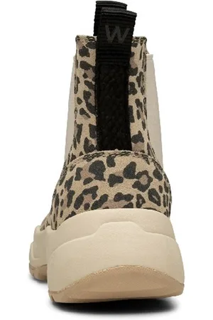 Woden Silje Chelsea Boots Animal