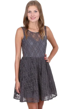 Produkt Graphite rugloze kanten ballerina