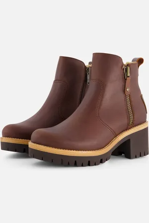 Panama Jack Pauline B9 Enkellaarsjes cognac - Dames