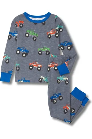 Hatley Pyjama jongen Monster Trucks Stretch Cotton maat 110-116