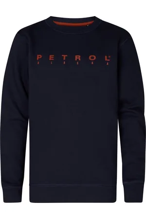 Petrol Industries Jongens Casual Sweater Hoonah - Blauw
