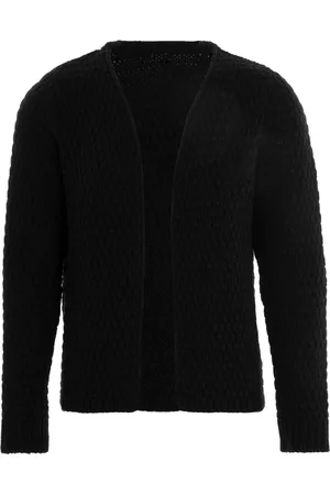 Knit Factory Becky Gebreid Vest - Gebreide dames cardigan - Kort vest op heuphoogte - Damesvest gemaakt uit 30% wol en 70% acryl - - 36/38