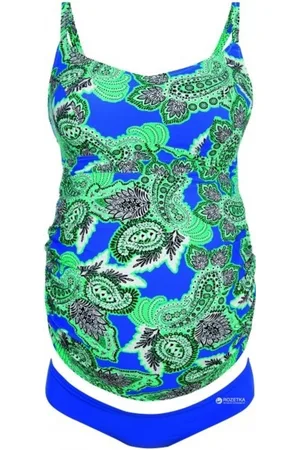Anita BADPAK/TANKINI 9622 PRINT FELBLAUW Size : C36