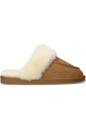 Manfield Dames - suède pantoffels
