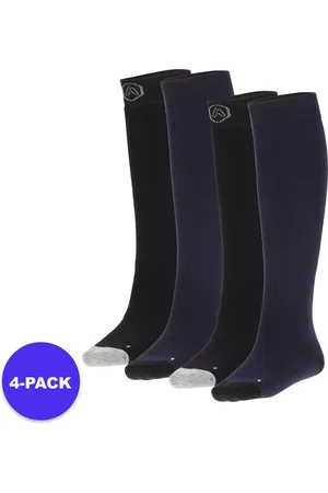 Apollo (Sports) - Skisokken kind - Plain - Unisex - - 23/26 - 4-Pack - Voordeelpakket