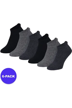 Apollo (Sports) - Sneaker Sportsokken Basic - Unisex - - 36/41 - 6-Pack - Voordeelpakket