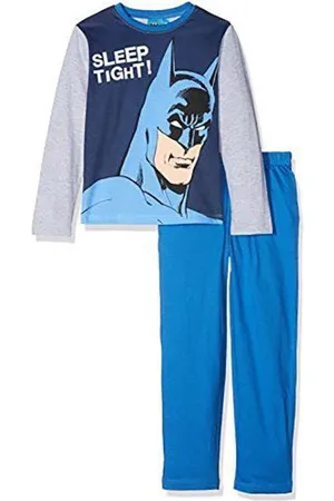 Batman Blauw/grijze pyjama maat 128