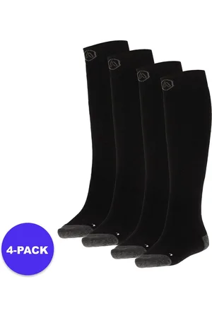 Apollo (Sports) - Skisokken kind - Plain - Unisex - - 23/26 - 4-Pack - Voordeelpakket