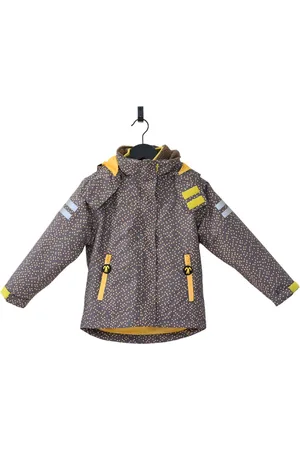 Ducksday Vierseizoensjas met uitritsbare sherpa fleece jas - waterdicht - 3 in 1 regenjas - unisex - Puck - maat 158/164