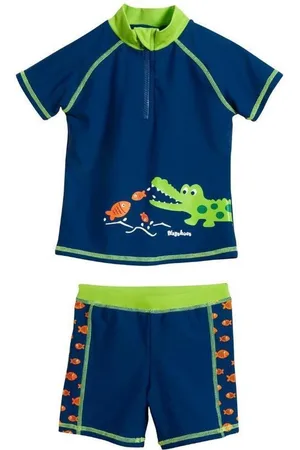 Playshoes Zwempak Uv-werend Krokodil