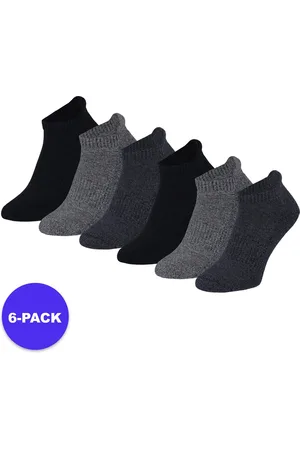 Apollo (Sports) - Sneaker Sportsokken Basic - Unisex - -42/47 - 6-Pack - Voordeelpakket