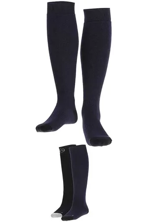 Apollo (Sports) - Skisokken kind - Plain - Unisex - - 27/30 - 2-Pack