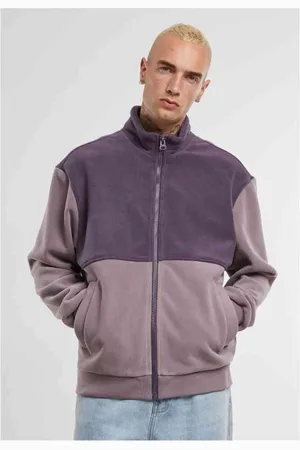 Urban classics Colour Block Polar Fleece Jacket - 3XL