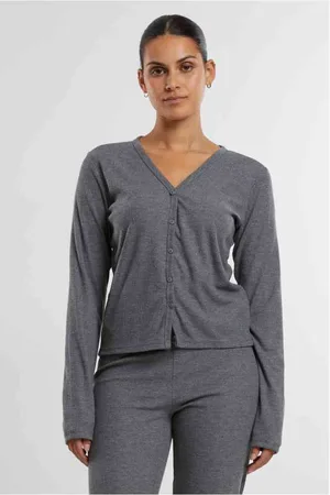 Urban classics Rib Cardigan - L
