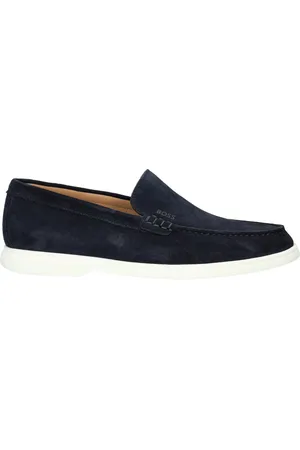 HUGO BOSS Heren Loafers Sienne_loaf Blauw