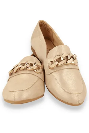 QS by s.Oliver Dames Mocassin Champagne 40