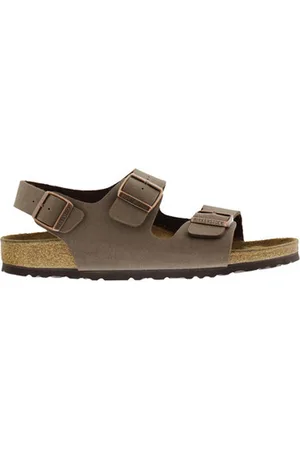 Birkenstock Milano Sandalen Mocha Regular-fit | | Imitatieleer |