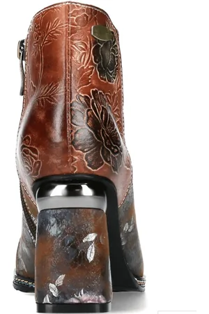 LAURA VITA Dames Enkellaars Kinoao Camel 41