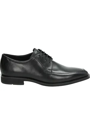 Ecco Calcan nette heren schoen - Zwart