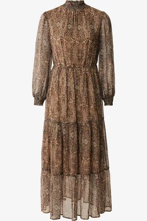 Mexx Jurk Maxi Bruin Dames