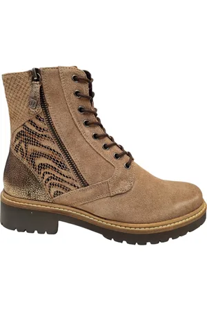 Helioform 689.010.0351 H Dames Veterboots - Beige - 36.5