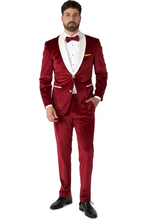OppoSuits Velvet Vibes - Heren Tuxedo Smoking - Chique Outfit -
