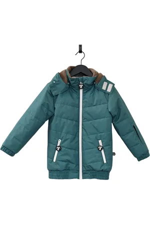 Ducksday Winterjas voor kinderen - Sherpa fleece - waterdicht - winddicht - gewatteerd - school - Skijas - Meisje - Jongen -