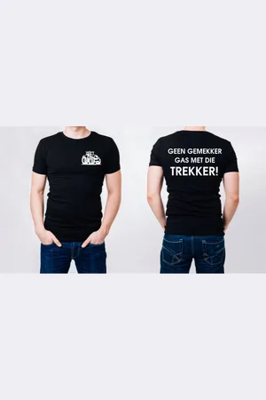 Merkloos Geen Gemekker Gas Met Die Trekker! - T-shirt L