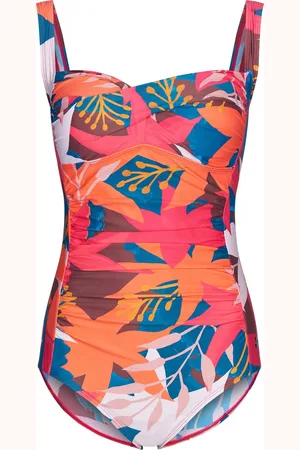Pastunette Dames Badpak - Rugged Flower - Corrigerend