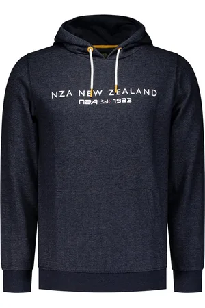 NZA NZA - Navy hoodie met logo