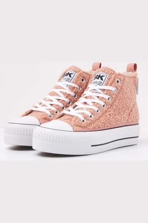 British Knights KAYA MID Dames sneakers hoog - Oud roze - maat 37