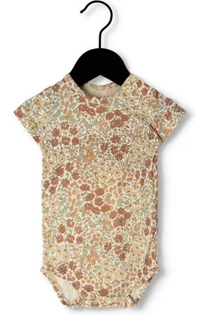 Quincy Mae Bamboo Short Sleeve Bodysuit Rompers Unisex -