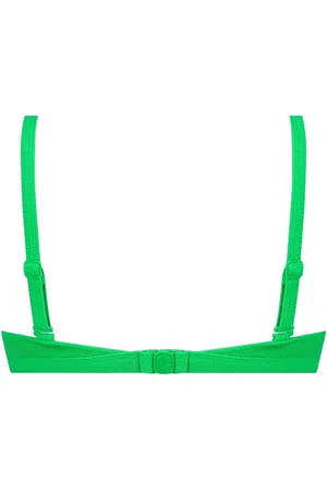 Ten Cate Bikini Top Triangle Padded Wired Bright Green Relief