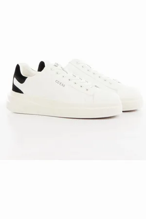Guess Zwarte Sportieve Sneakers Met Rubberen Zool