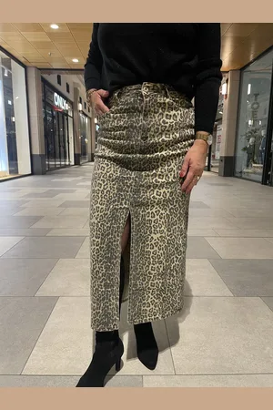 Merkloos Hill Fashion - Rok - Leopard - Laulia -