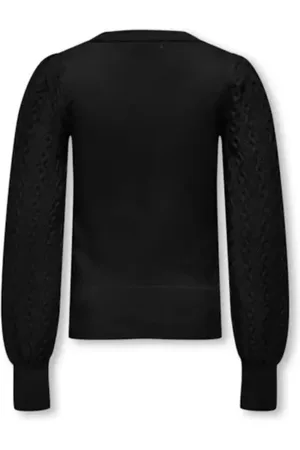 ONLY KOGSYLVIA LS STRUCTURE O-NECK KNT Meisjes Trui
