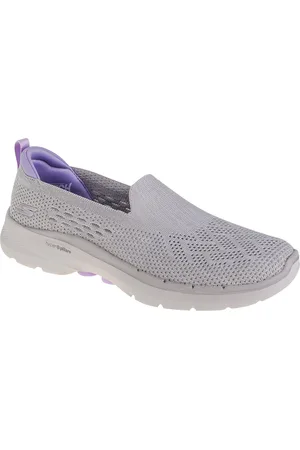 Skechers Go Walk 6 - Valerie 124532-GYLV, Vrouwen, , Sneakers,Sportschoenen, maat: 36