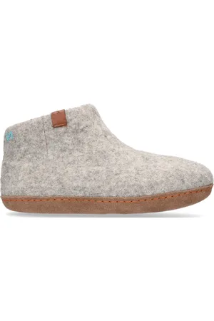 Tofvel Mula Wolvilt Sloffen Marbled Light Grey