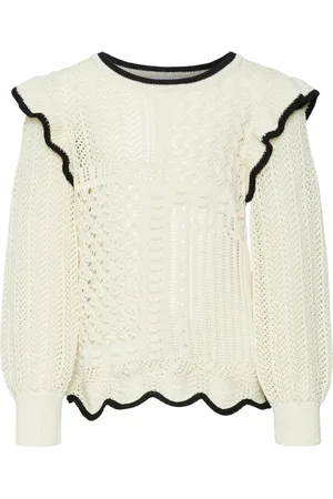 VERO MODA VMMADELYN LS O-NECK SHORT PULLOVER
