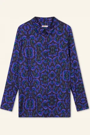 Oilily Bingo - Blouse - Lange Mouwen - Blouses - Met Manchetten - Dames - Regular Fit - - 40