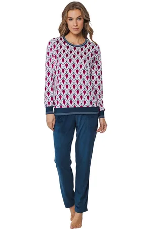 Rebelle Warme fleece pyjama dames - Diana - 52